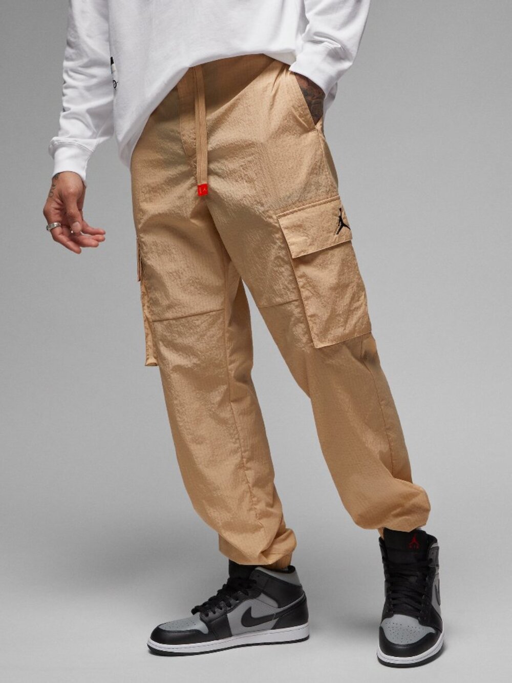 EUC Jordan Flight MVP Woven Cargo Pants/Joggers XL Pockets Sports Outdoors